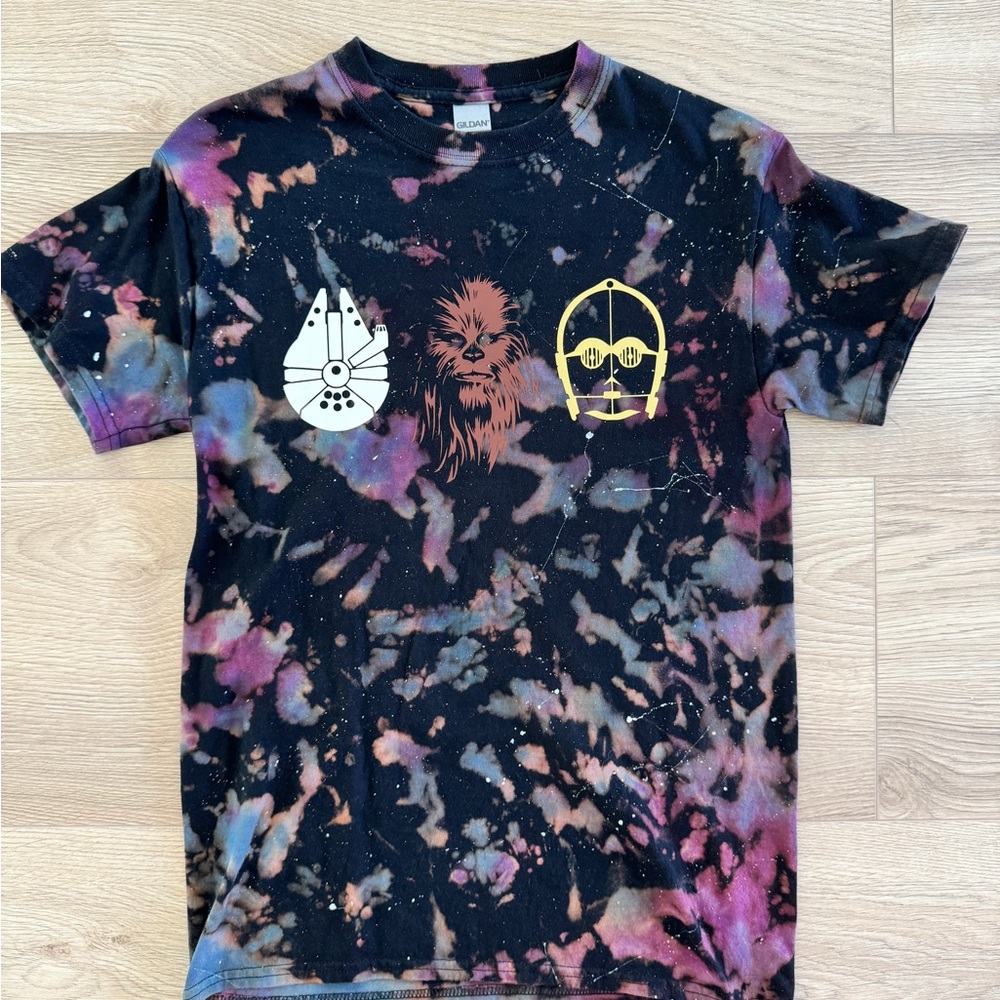 Star Wars tie dye tshirt • size small • never worn